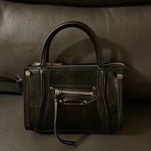 H&M small black purse with detachable strap